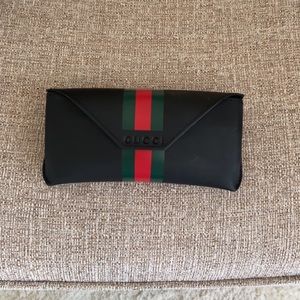 Gucci eye glass case